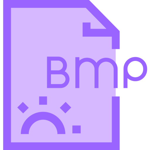 bmp Generic Outline Color Icône