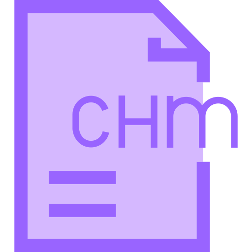 chm Generic Outline Color icoon