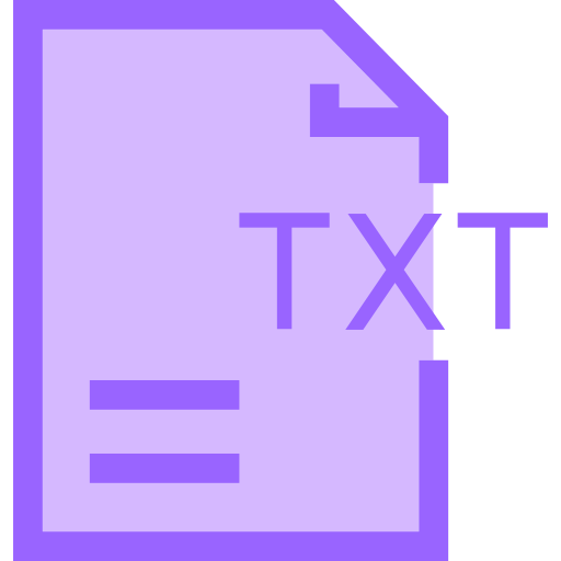 tekst Generic Outline Color icoon