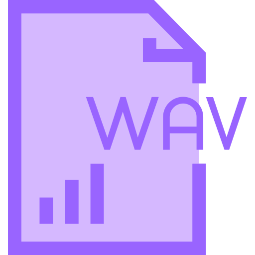 wav Generic Outline Color icoon