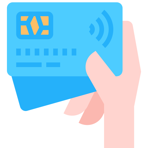 Debit card Linector Flat icon