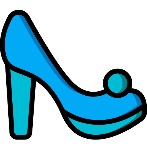 High heels Basic Miscellany Lineal Color icon
