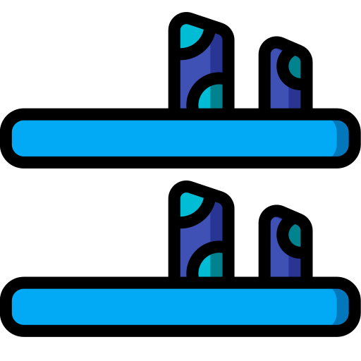 Slides Basic Miscellany Lineal Color icon