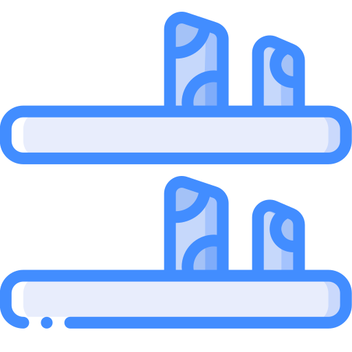 Slides Basic Miscellany Blue icon