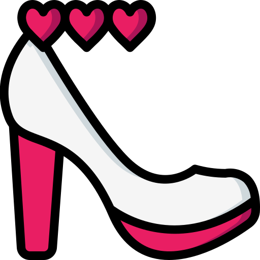 Heels Basic Miscellany Lineal Color icon
