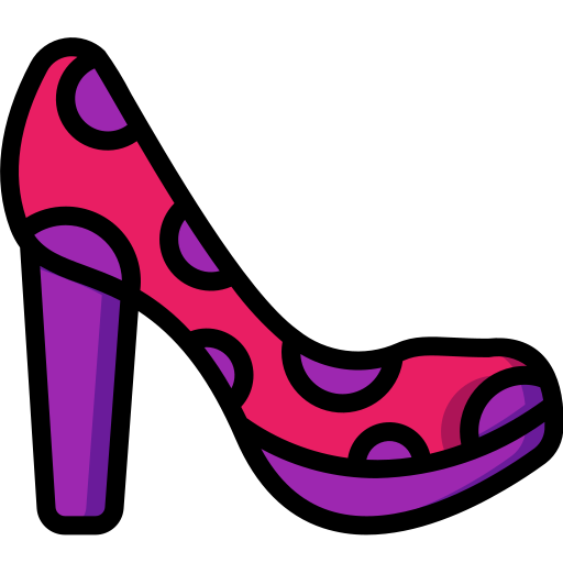 Heels Basic Miscellany Lineal Color icon