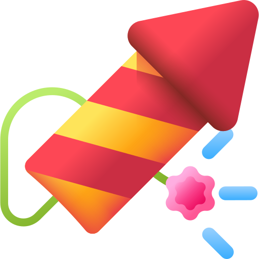 Фейерверк 3D Color иконка