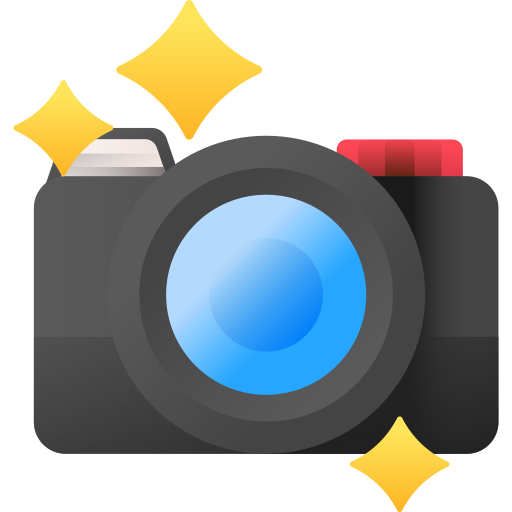 Camera 3D Color icon