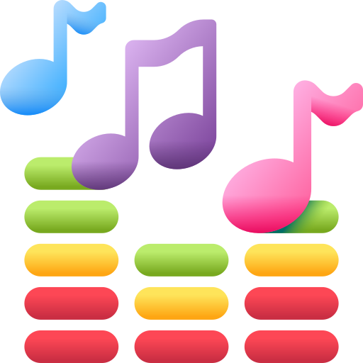 Music 3D Color icon