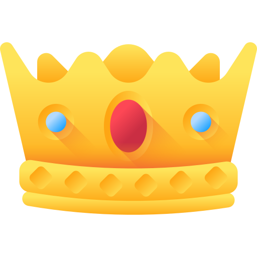 corona 3D Color icono