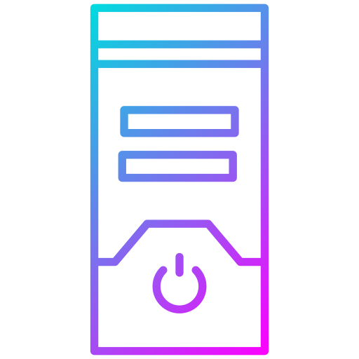 cpu Generic Gradient Icône