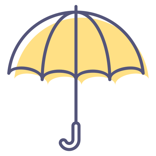 guarda-chuva Generic Color Omission Ícone