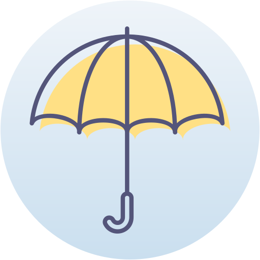 우산 Generic Circular icon