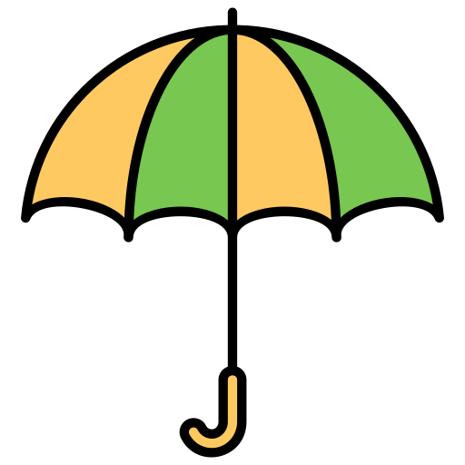 regenschirm Generic Outline Color icon