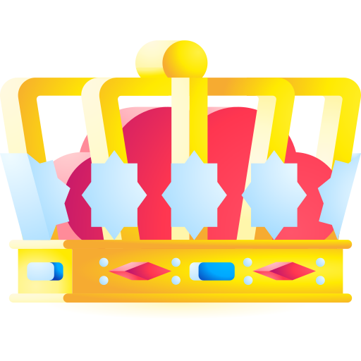 クラウン 3D Toy Gradient icon