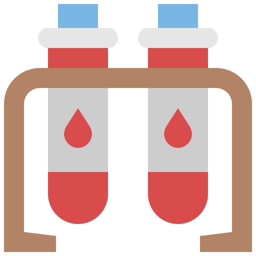bloed test Generic Flat icoon