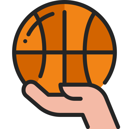 basketball Generic Outline Color icon