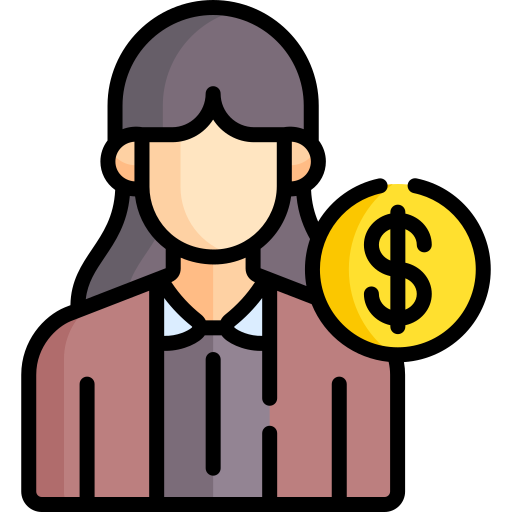 Financial advisor Special Lineal color icon