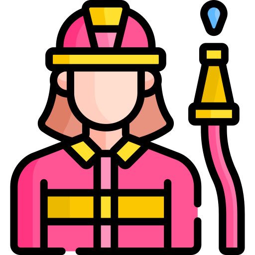 brandweerman Special Lineal color icoon