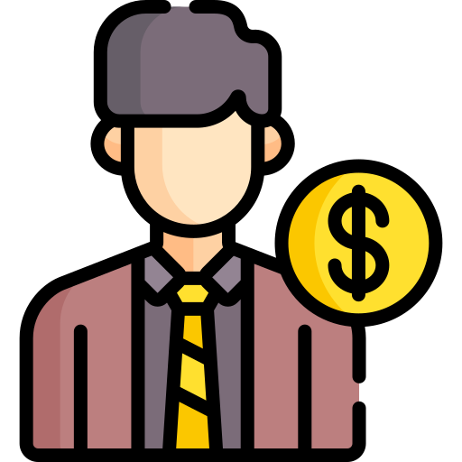 Financial advisor Special Lineal color icon