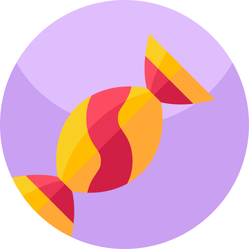 cukierek Geometric Flat Circular Flat ikona