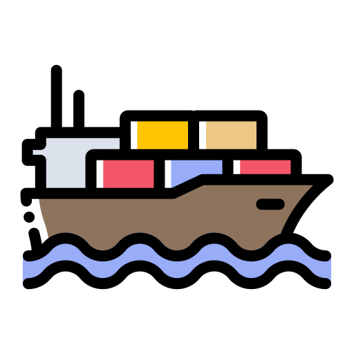 barco de carga Generic Color Omission icono