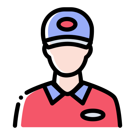 Delivery courier Generic Color Omission icon