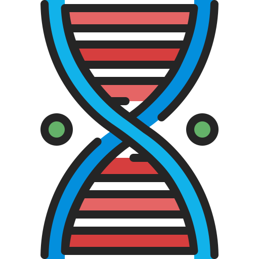 Dna Generic Outline Color icon