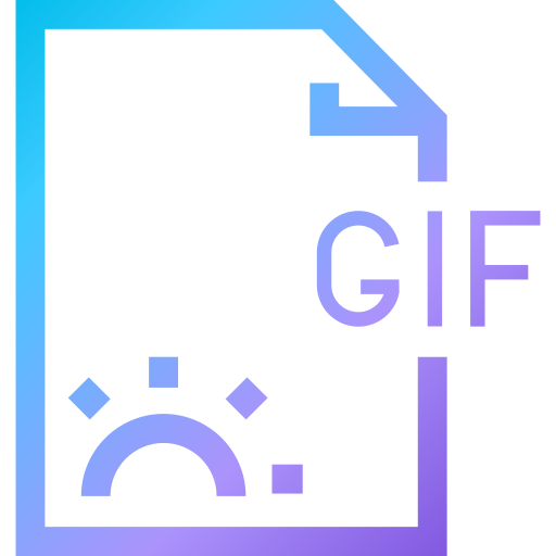 Gif Generic Gradient icon