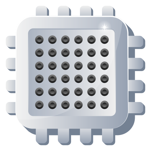 microprocessador Generic Flat Gradient Ícone