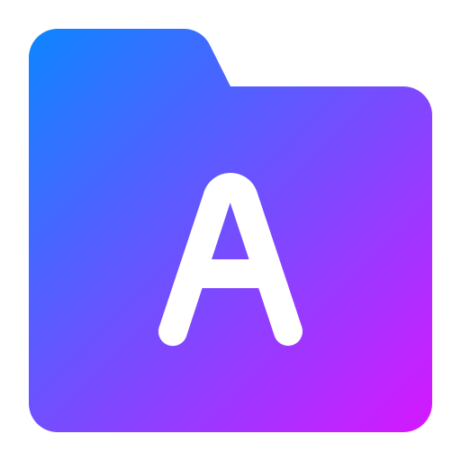 フォルダ Generic Flat Gradient icon