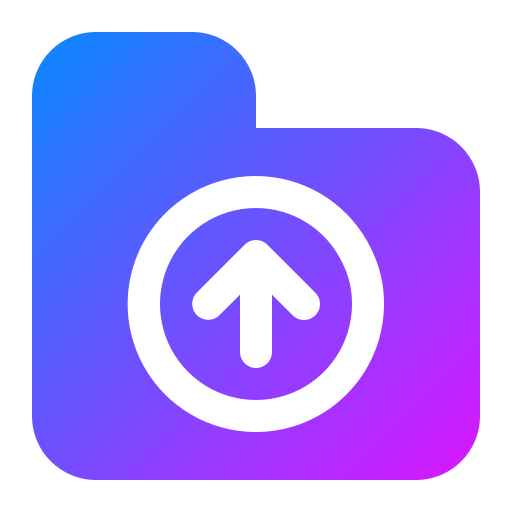 ordner Generic Flat Gradient icon