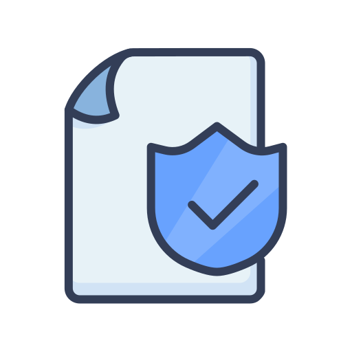 Secure data Generic Outline Color icon