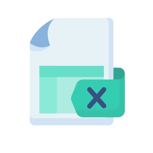 Worksheet Generic Flat icon