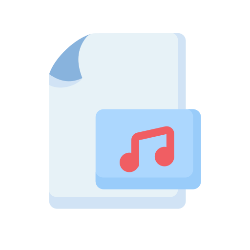 음악 파일 Generic Flat icon