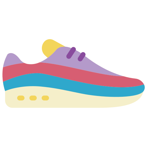 Sneaker Basic Miscellany Flat icon
