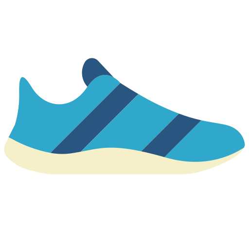 Running shoes Basic Miscellany Flat icon