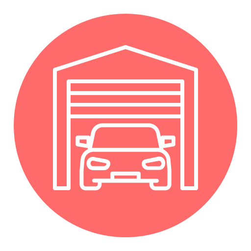 Garage Generic Flat icon
