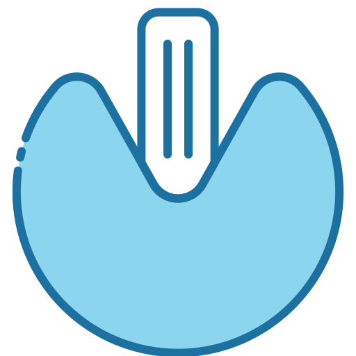 glückskeks Generic Blue icon