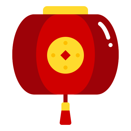 chińska latarnia Generic Flat ikona