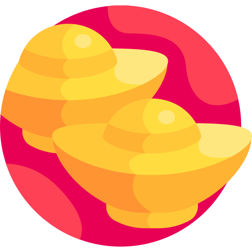 oro Detailed Flat Circular Flat icono