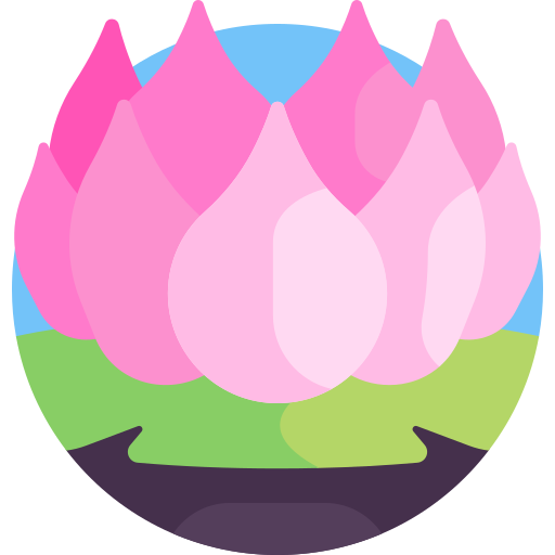 lotus Detailed Flat Circular Flat icoon