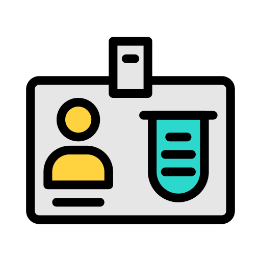Researcher Vector Stall Lineal Color icon