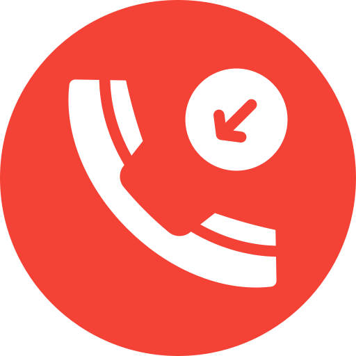 電話の着信 Generic Circular icon