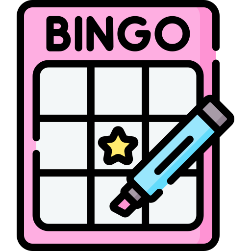 bingo Special Lineal color icoon