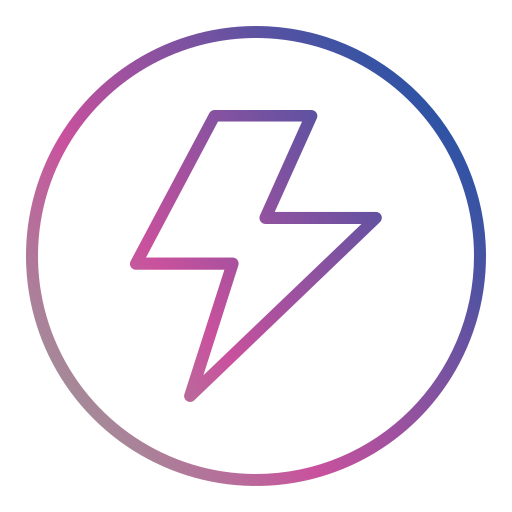 Lightning Generic Gradient icon