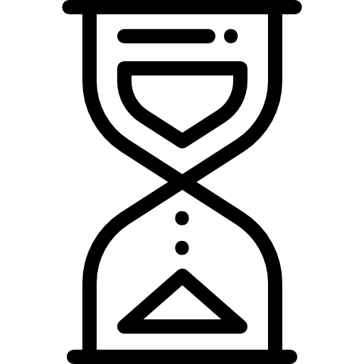 砂時計 Detailed Rounded Lineal icon