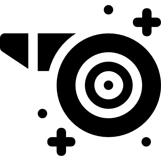 soplador Basic Rounded Filled icono