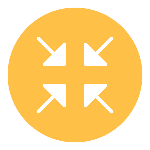 encogerse Generic Flat icono