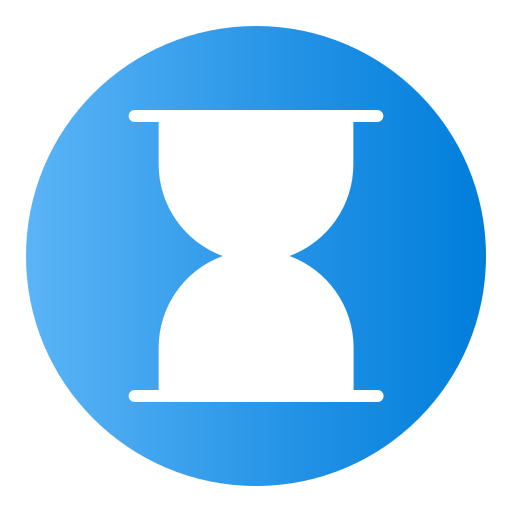 Hourglass Generic Flat Gradient icon